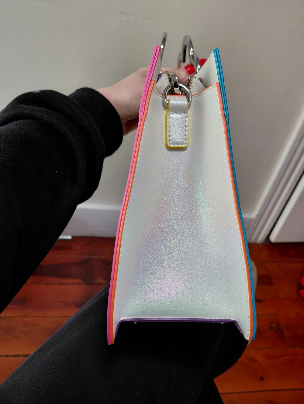 Lisa Frank Loungefly Crossbody Tote Bag - Picture 6 of 13